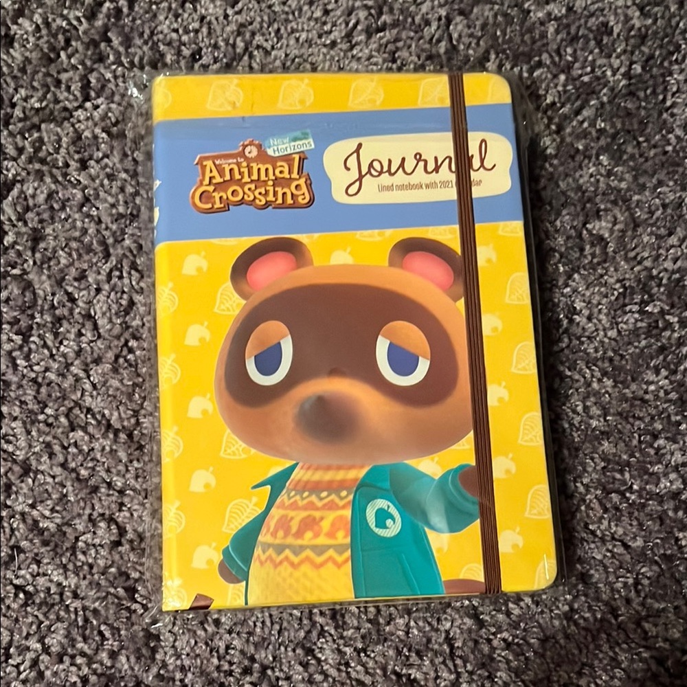 Animal Crossing New Horizons Lined Notebook Journal